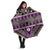 Vintage Bula Fiji Umbrella Purple Tapa Masi Motif - Polynesian Pride