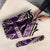 Vintage Bula Fiji Umbrella Purple Tapa Masi Motif - Polynesian Pride
