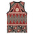 Vintage Bula Fiji Basketball Jersey Red Tapa Masi Motif - Polynesian Pride