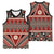Vintage Bula Fiji Basketball Jersey Red Tapa Masi Motif - Polynesian Pride