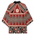 Vintage Bula Fiji Kimono Red Tapa Masi Motif - Polynesian Pride