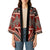 Vintage Bula Fiji Kimono Red Tapa Masi Motif - Polynesian Pride