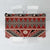 Vintage Bula Fiji Tablecloth Red Tapa Masi Motif