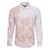 Polynesian Tribal Plumeria Lotu Tamaiti Family Matching Puletasi and Hawaiian Shirt Pastel Blush - Polynesian Pride