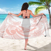 Polynesian Tribal Plumeria Lotu Tamaiti Sarong Pastel Blush - Polynesian Pride