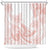 Polynesian Tribal Plumeria Lotu Tamaiti Shower Curtain Pastel Blush - Polynesian Pride