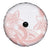 Polynesian Tribal Plumeria Lotu Tamaiti Spare Tire Cover Pastel Blush - Polynesian Pride