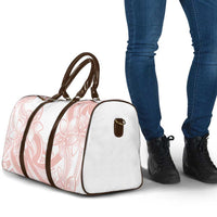 Polynesian Tribal Plumeria Lotu Tamaiti Travel Bag Pastel Blush LT9 - Polynesian Pride