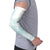 Polynesian Tribal Plumeria Lotu Tamaiti Arm Sleeves Pastel Cyan - Polynesian Pride