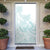 Polynesian Tribal Plumeria Lotu Tamaiti Door Cover Pastel Cyan - Polynesian Pride