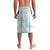 Polynesian Tribal Plumeria Lotu Tamaiti Lavalava Pastel Cyan - Polynesian Pride