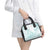 Polynesian Tribal Plumeria Lotu Tamaiti Shoulder Handbag Pastel Cyan - Polynesian Pride