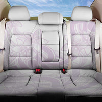 Polynesian Tribal Plumeria Lotu Tamaiti Back Car Seat Cover Pastel Mauve - Polynesian Pride