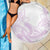 Polynesian Tribal Plumeria Lotu Tamaiti Beach Blanket Pastel Mauve - Polynesian Pride