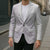 Polynesian Tribal Plumeria Lotu Tamaiti Blazer Pastel Mauve - Polynesian Pride