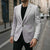 Polynesian Tribal Plumeria Lotu Tamaiti Blazer Pastel Mauve - Polynesian Pride