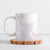 Polynesian Tribal Plumeria Lotu Tamaiti Ceramic Mug Pastel Mauve - Polynesian Pride