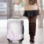 Polynesian Tribal Plumeria Lotu Tamaiti Luggage Cover Pastel Mauve - Polynesian Pride