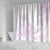 Polynesian Tribal Plumeria Lotu Tamaiti Shower Curtain Pastel Mauve - Polynesian Pride