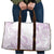Polynesian Tribal Plumeria Lotu Tamaiti Travel Bag Pastel Mauve - Polynesian Pride
