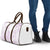 Polynesian Tribal Plumeria Lotu Tamaiti Travel Bag Pastel Mauve - Polynesian Pride
