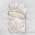 Polynesian Tribal Plumeria Lotu Tamaiti Bedding Set Pastel Nude - Polynesian Pride