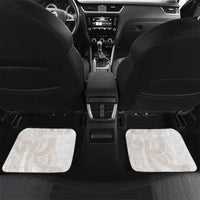 Polynesian Tribal Plumeria Lotu Tamaiti Car Mats Pastel Nude - Polynesian Pride