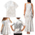 Polynesian Tribal Plumeria Lotu Tamaiti Family Matching Tank Maxi Dress and Hawaiian Shirt Pastel Nude - Polynesian Pride