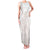 Polynesian Tribal Plumeria Lotu Tamaiti Family Matching Tank Maxi Dress and Hawaiian Shirt Pastel Nude - Polynesian Pride