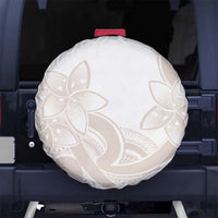 Polynesian Tribal Plumeria Lotu Tamaiti Spare Tire Cover Pastel Nude - Polynesian Pride