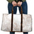 Polynesian Tribal Plumeria Lotu Tamaiti Travel Bag Pastel Nude - Polynesian Pride