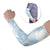 Polynesian Tribal Plumeria Lotu Tamaiti Arm Sleeves Pastel Sky Blue - Polynesian Pride