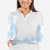 Polynesian Tribal Plumeria Lotu Tamaiti Arm Sleeves Pastel Sky Blue - Polynesian Pride