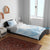 Polynesian Tribal Plumeria Lotu Tamaiti Bedding Set Pastel Sky Blue - Polynesian Pride