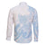 Polynesian Tribal Plumeria Lotu Tamaiti Family Matching Mermaid Dress and Hawaiian Shirt Pastel Sky Blue - Polynesian Pride