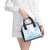 Polynesian Tribal Plumeria Lotu Tamaiti Shoulder Handbag Pastel Sky Blue - Polynesian Pride