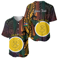 Personalised Shefa Day Baseball Jersey Happy June 18 Vanuatu Province
