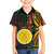 Personalised Shefa Day Family Matching Off Shoulder Short Dress and Hawaiian Shirt Happy June 18 Vanuatu Province