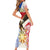 Philippines Independence Day Short Sleeve Bodycon Dress Pilipinas Eagle 126th Anniversary