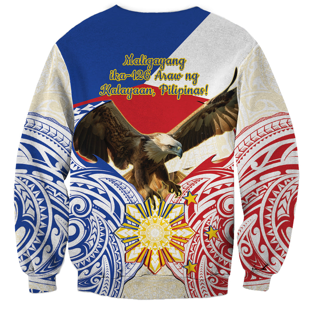 Philippines Independence Day Sweatshirt Pilipinas Eagle 126th Anniversary