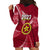 Personalised Tonga Eua High School Hoodie Dress Class Of Year Tongan Ngatu Pattern LT14 - Polynesian Pride