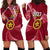 Personalised Tonga Eua High School Hoodie Dress Class Of Year Tongan Ngatu Pattern LT14 - Polynesian Pride