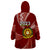 Personalised Tonga Vavau High School Wearable Blanket Hoodie Class Of Year Tongan Ngatu Pattern LT14 - Polynesian Pride