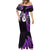 Personalised New Zealand Mermaid Dress Aotearoa Silver Fern With Manaia Maori Unique Purple LT14 - Polynesian Pride