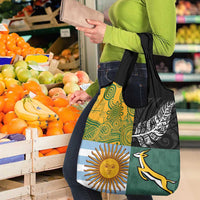 Rugby 2025 Championship Grocery Bag Combination of Southern Hemisphere Countries - Polynesian Pride