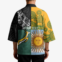 Personalised Rugby 2025 Championship Kimono Combination of Southern Hemisphere Countries - Polynesian Pride