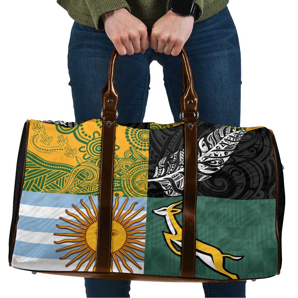 Rugby 2025 Championship Travel Bag Combination of Southern Hemisphere Countries - Polynesian Pride