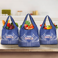 Manu Samoa Rugby 2026 Grocery Bag Samoan Pattern