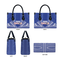Manu Samoa Rugby 2026 Leather Bag Samoan Pattern