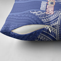 Manu Samoa Rugby 2026 Pillow Cover Samoan Pattern